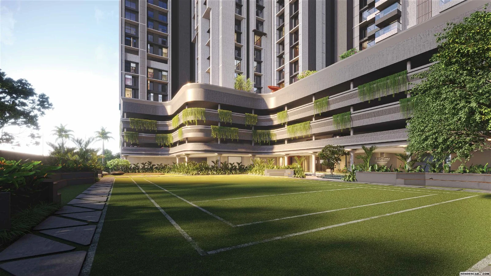 Rishabraj Ceramont project elevation in Malad West